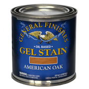 General Finishes 1/2 Pt American Oak Gel Stain Oil-Based Heavy Bodied Stain OH